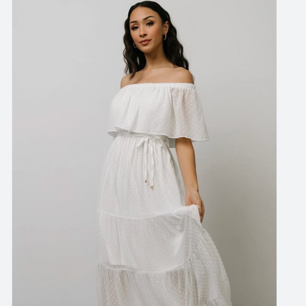 NWT Baltic Born Swiss Dot Maxi Dress NWT Size XL